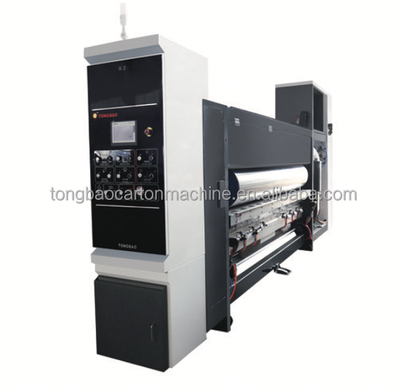 1500mm Printing Folder Gluer Corrugated Cardboard Bundling Line Machine