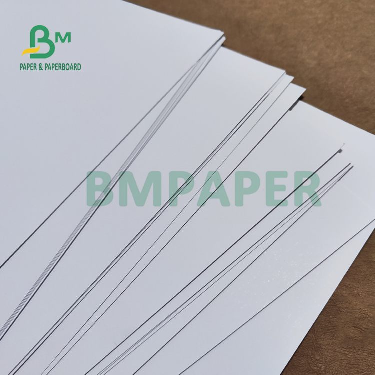 80# 100# Matte C2S Art Paper For Company Manual 28 x 40 inch Good Stiffness