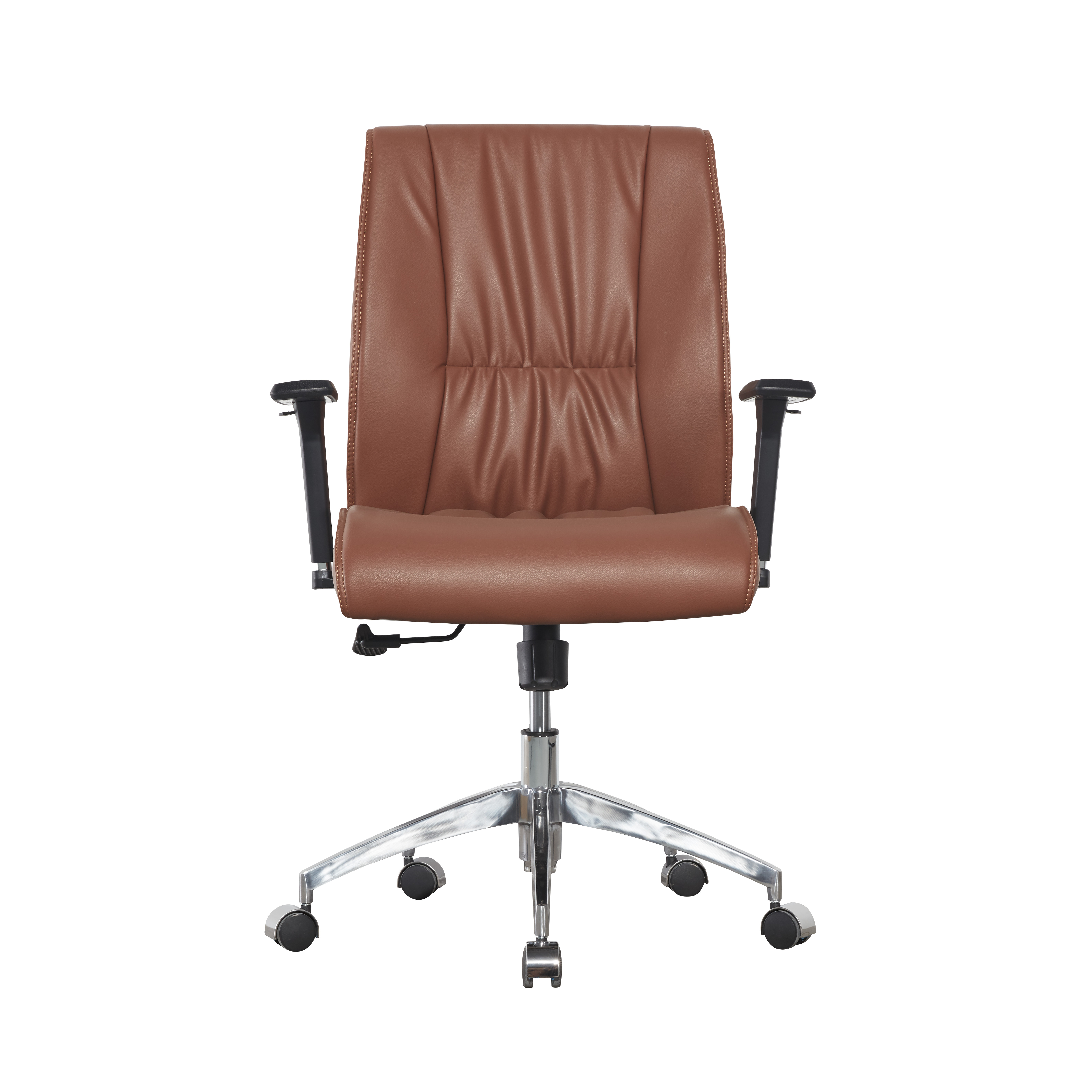 Synthetic Office High Back Leather Office Swivel Chairs 3D Armrest Tilt SGS