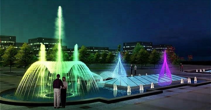 Attractive Dancing Portable Water Fountain Outdoor Tall Water Fountains