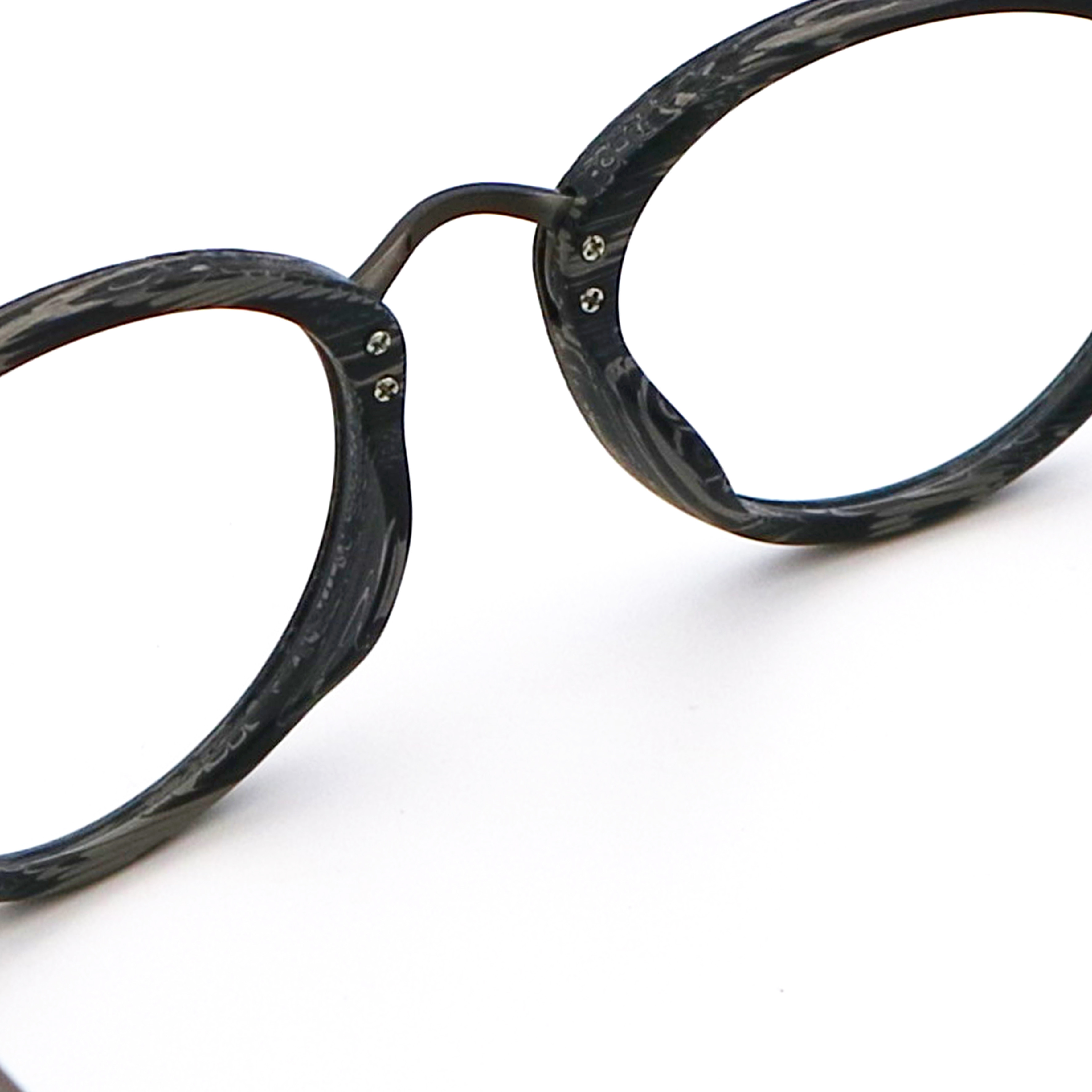 Vintage Acetate Glasses Frames Multicolor Eyewear Frame Stock MR 5028