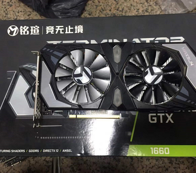 MAXSUN GTX 1660 Terminator E-Sports 6G Turing Discrete Graphics Card Computer Gaming