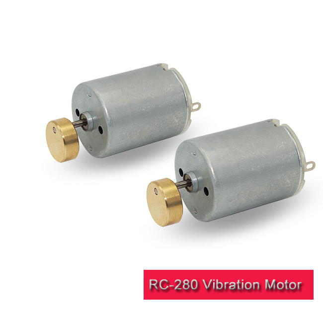 24mm Diameter 24v Vibration Motor For Massage Bed RC-280SA-13290V-42 Ф13*5