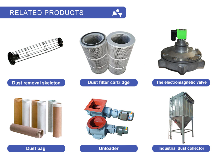 Industrial Vacuum Cleaner Dust Collector with Box-type Cyclone Filter and Dust Separator