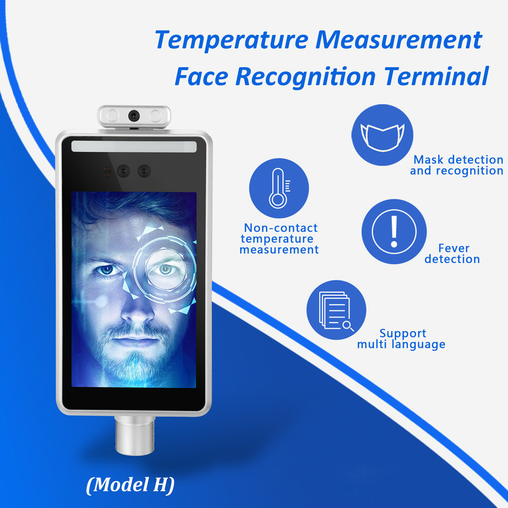 Firmware Temp Check 8inch Facial Recognition Temperature Scanner