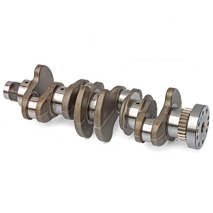 Alloy Steel Diesel Engine Crankshaft 12R Forklift Spare Parts 13411-31902 13411-58030