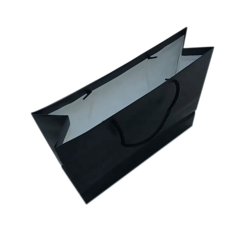 CMYK Boutique Nylon Paper Handle Shopping Bags OEM ODM