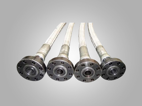 Spiral Rubber Ultra High Pressure Hose Antiflaming Fire Resistance