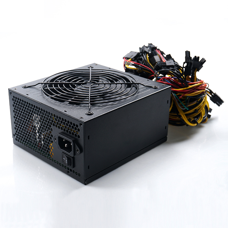 Power Supply ATX 1600W 1800W 2000W PSU 8 GPU 90 Plug PSU Machine Supports Graphics Card