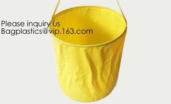 PVC Tarpaulin Waterproof Collapsible Barrel Rain Water Barrel Collapsible