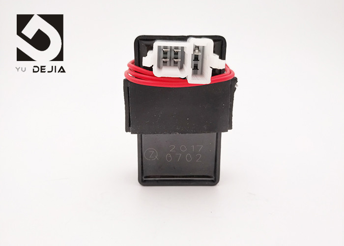 Black 150cc Motorcycle Electrical Parts AC DC Universal Cdi Box With Ignition Switch