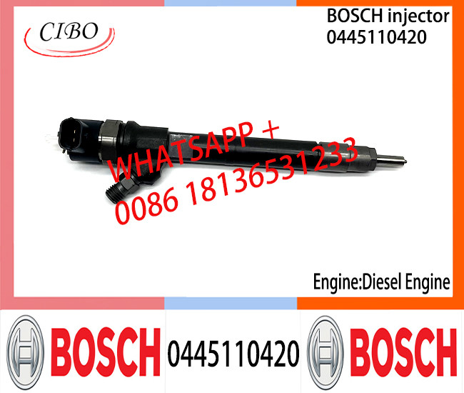 BOSCH injetor 0445110420 0445110502 Diesel Common fuel Injector 0445110420 0445110502 for Diesel engine