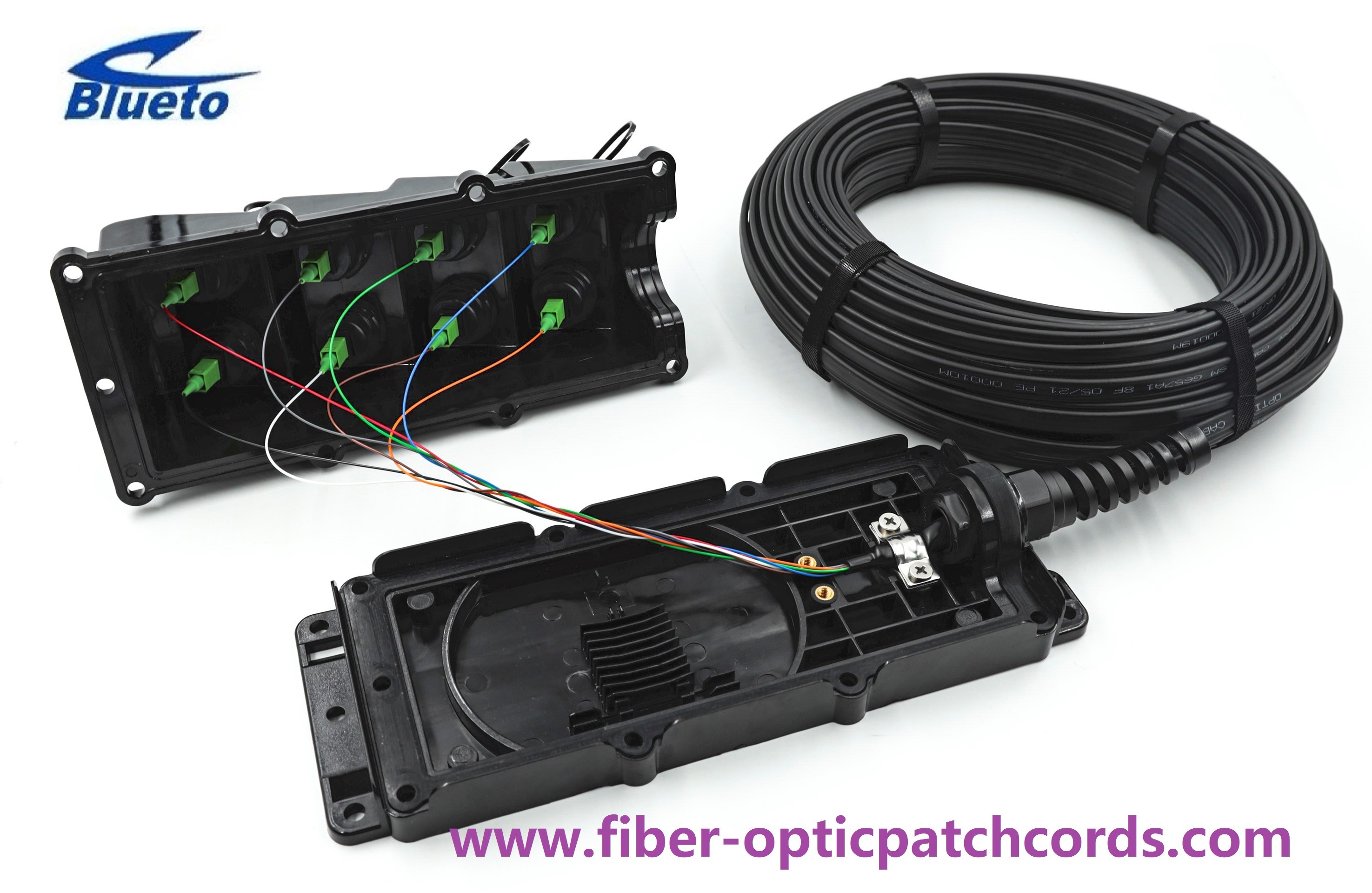 8 Port 5G Outdoor Cable Distribution Box For FTTX FTTA