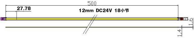 10W Dimmable Flexible Led Light Strips For Room Mirror Homes