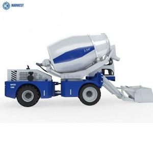 Buy cheap Harvest HY350 4 Wheel Drive 3.5m3 8 Ton Self Load Concrete Mixer Truck product