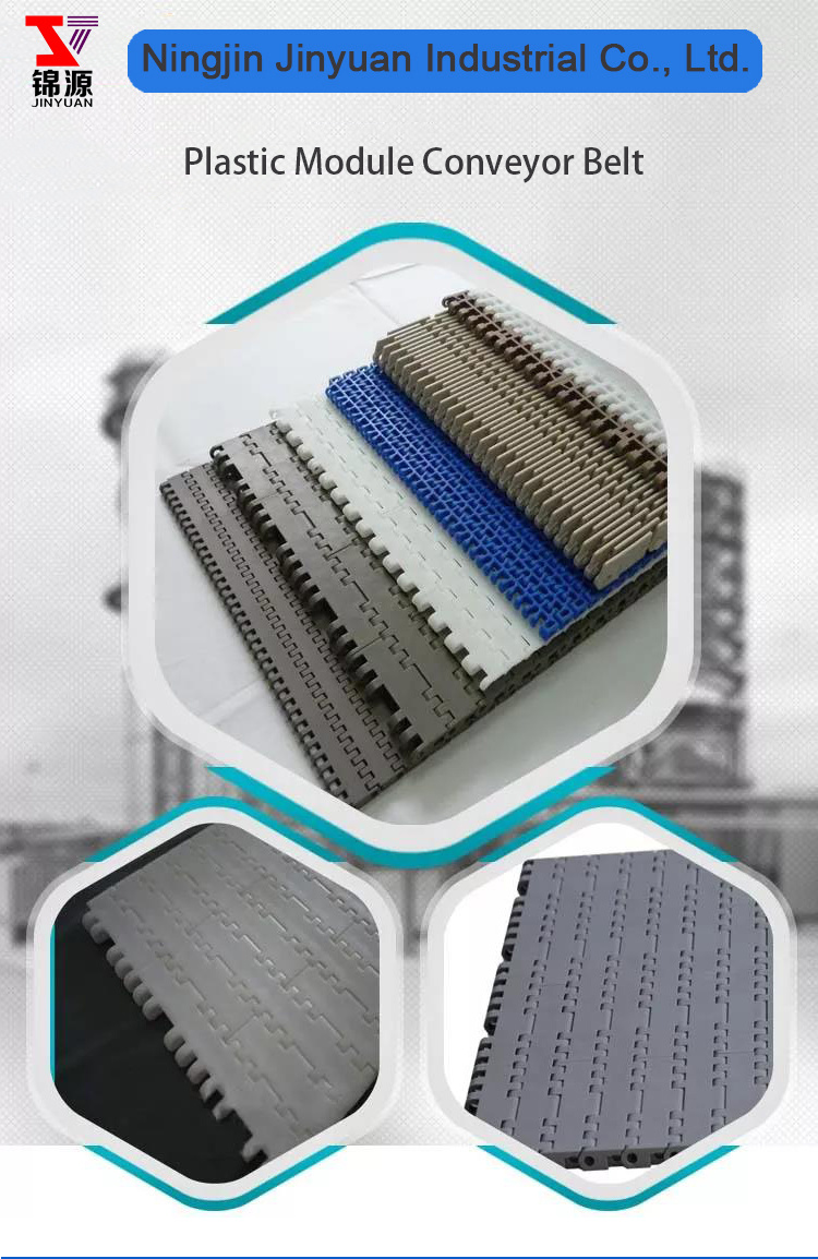 5935 Flat Top Modular Plastic Conveyor Belt for Food Industry