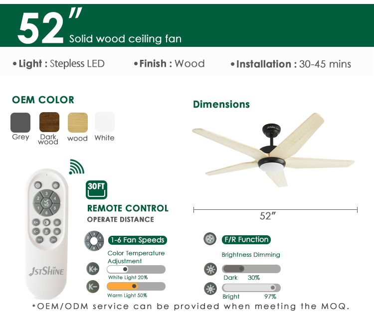 led ceiling fan