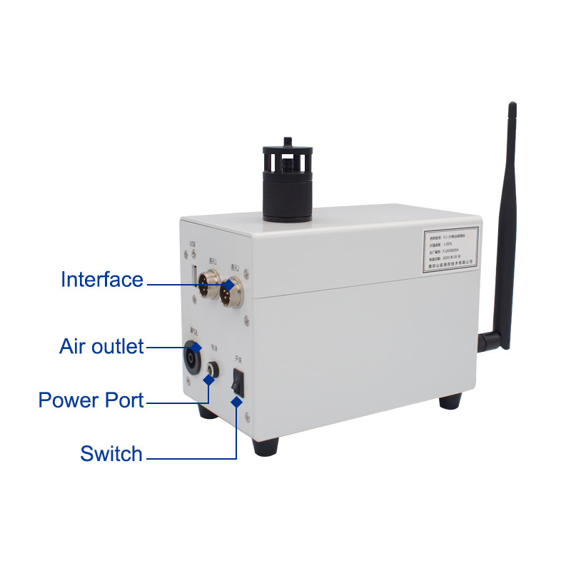Multi Channel Digital Dust Monitor , Handheld Dust Monitor PM1.0 PM2.5 PM5 PM10 TSP