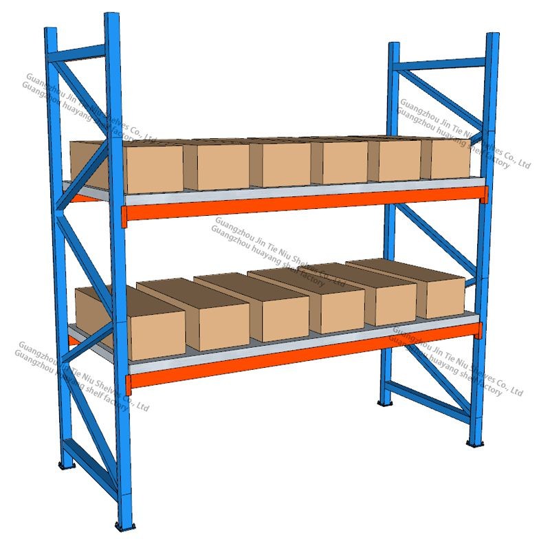 5 Tons 5000 KG Shelves Carton Box Heavy Duty Racking Customized Color