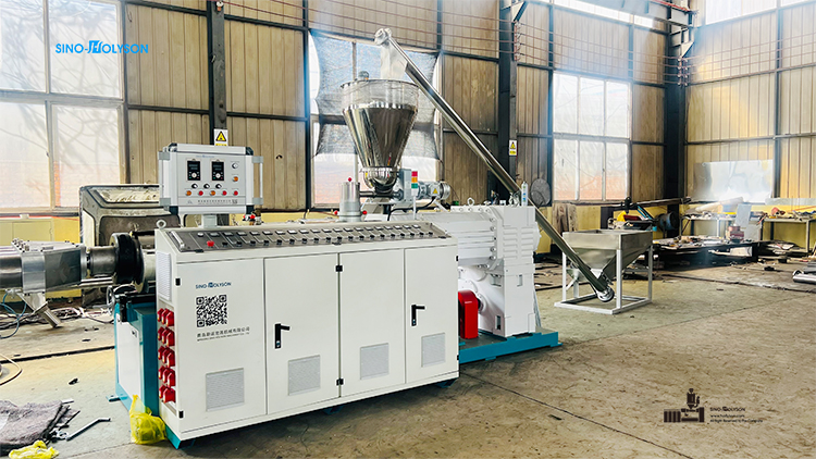 22kw PVC Conduit Pipe Making Machine Electric Four Cavity