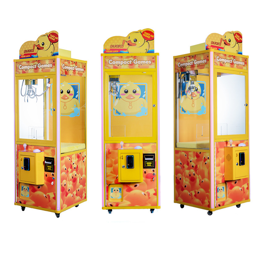Customized Claw Crane Arcade Machine Voltage Adjustable With Bill Acceptor