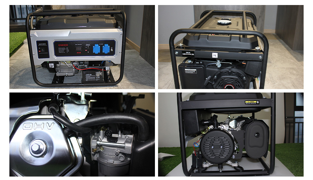 Power Outage 5.5kW Single-Phase 380V 7 kW Electric Generador / 5000 Watts Portable 5 kW Benzine Petrol Gasoline Generator 5kW