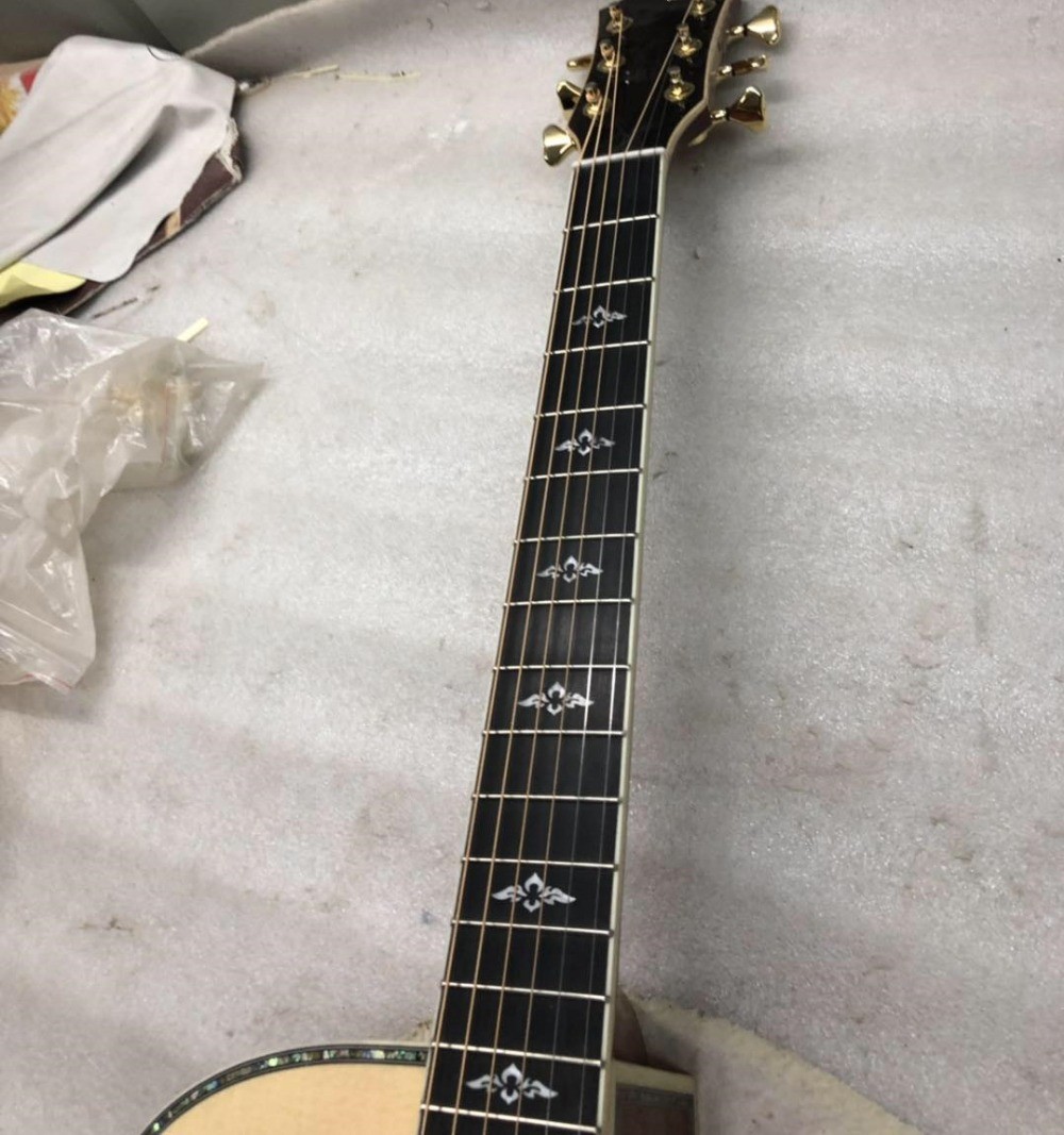 Real Abalone Grand Acoustic Guitar 814ce electrical acoustic guitar 814 acoustic guitar B band T35 EQ high end