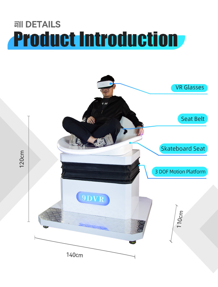 Promotion 3 Dof Motion Simulator Vr Game Sliding Simulator 400W