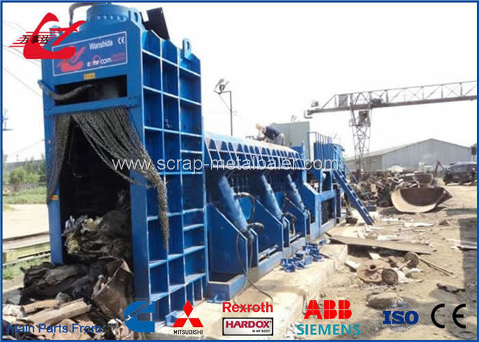 Y83Q-6300C High Capacity Waste Car Baler Shear For Compress / Cut Waste Car 15-20ton/h