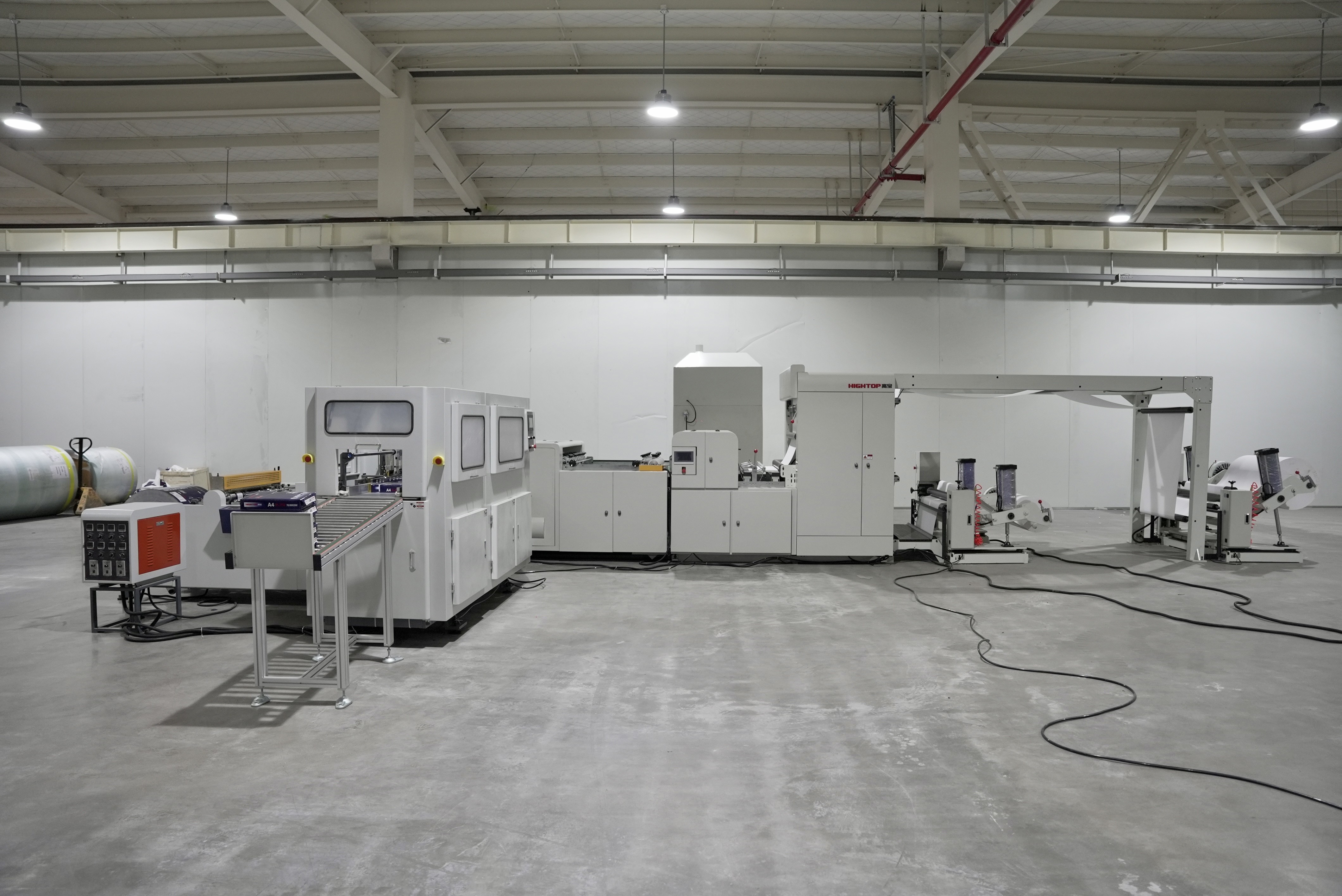 Full Automatic Paper Roll Cutting Machine A3 A4 Paper Cutting And Packing Machine