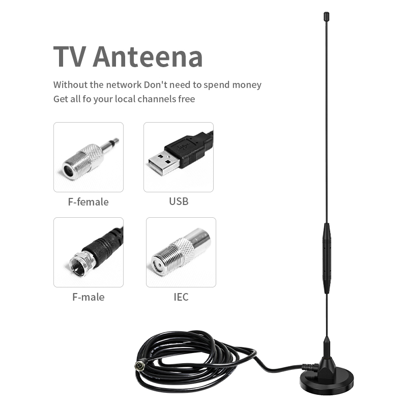 50W Input Power Private Mold VHF/UHF 40-890MHz Outdoor Digital TV Antenna Signal Booster