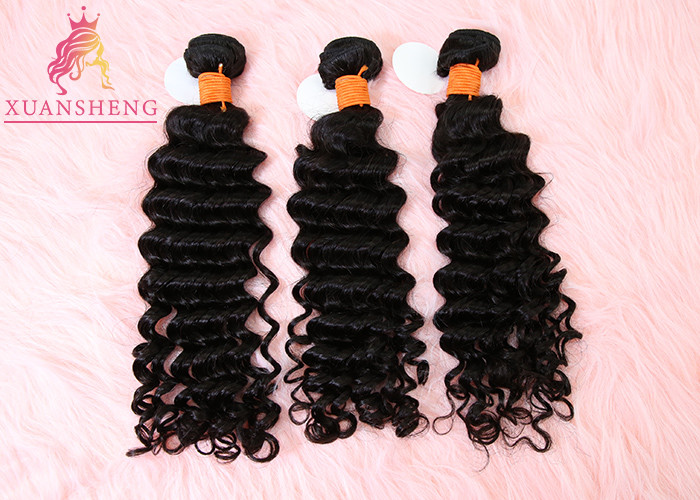 Cuticle Aligned Raw Virgin Human Hair Brazilian Malaysian Curly Extensions