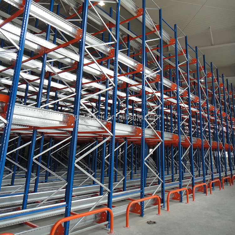 Buy cheap High Density Warehouse Racking System , Steel Industrial Pallet Racking System product