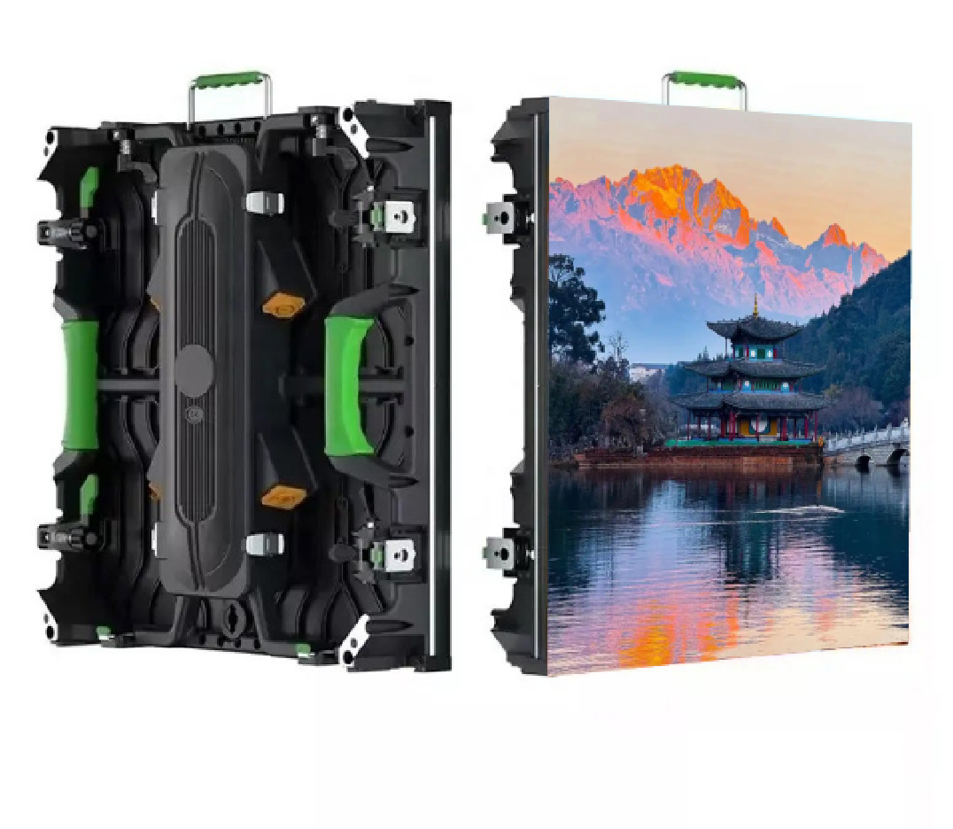 500x500mm Giant Series Rental LED Screen P2.9mm Pixel Pitch with 3840Hz Removable Power Box 7.5kg