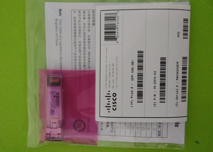 SFP-10G-SR Optical Fiber Module = 850NM 300M LC 10G