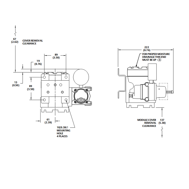 CRN 667 Control Valve Actuator Pressure Transducer 220V