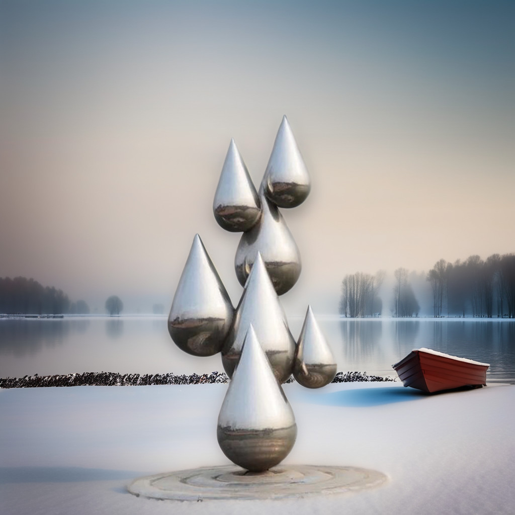 Custom Modern Abstract Man Stainless Steel Sculpture Life Size Mirror Polished Metal Art