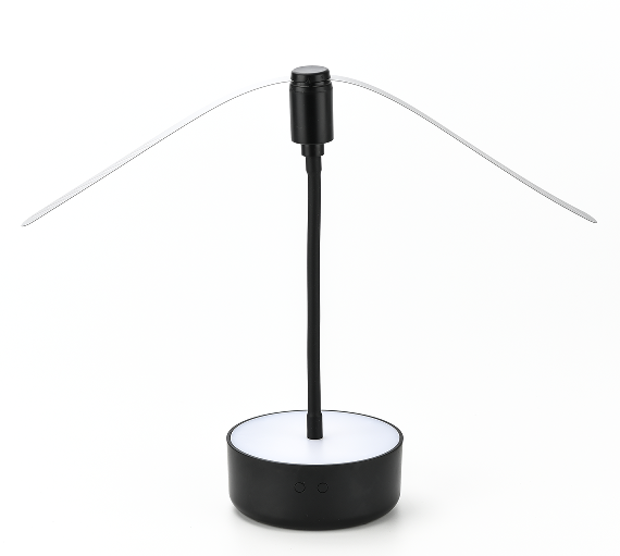 F18 ABS Fly Repellent Fan With Night Light in11x11x27.5cm 199g