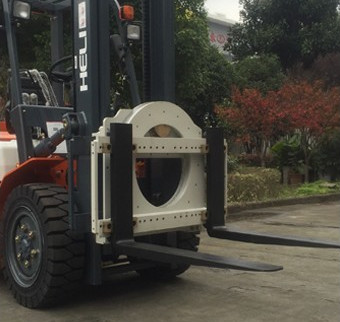 5 Ton Electric Forklift Rotator Attachment Forklift Barrel Rotator