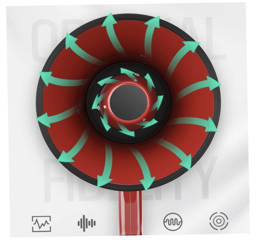 8h 300M Military Megaphone Loudspeaker Bullhorn