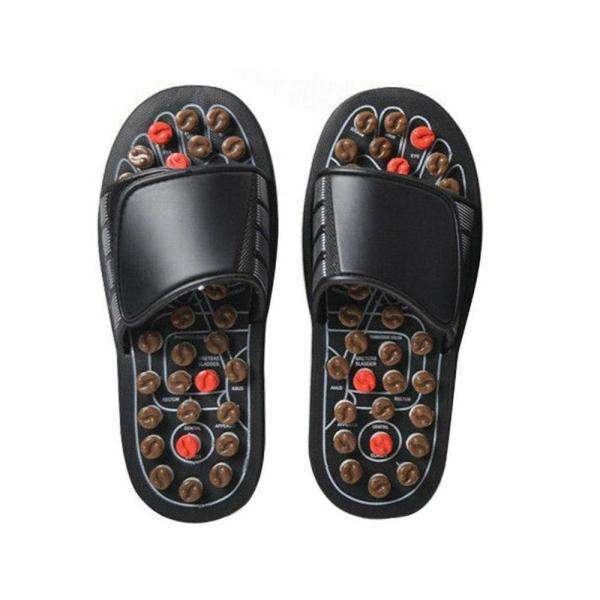Comfortable Acupressure Massage Slippers , Foot Massage Slippers Magic Paste