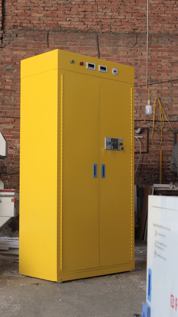 2 Door 4 Drawers Flammable Chemical Storage Cabinet For Pharmaceuticals Yellow