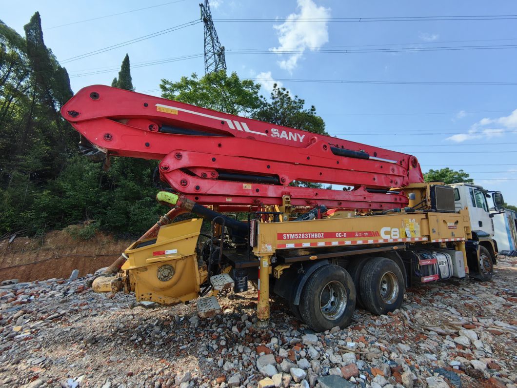 2017 Concrete Boom Pump 38m Heavy Equipment Used Concrete Pump Truck