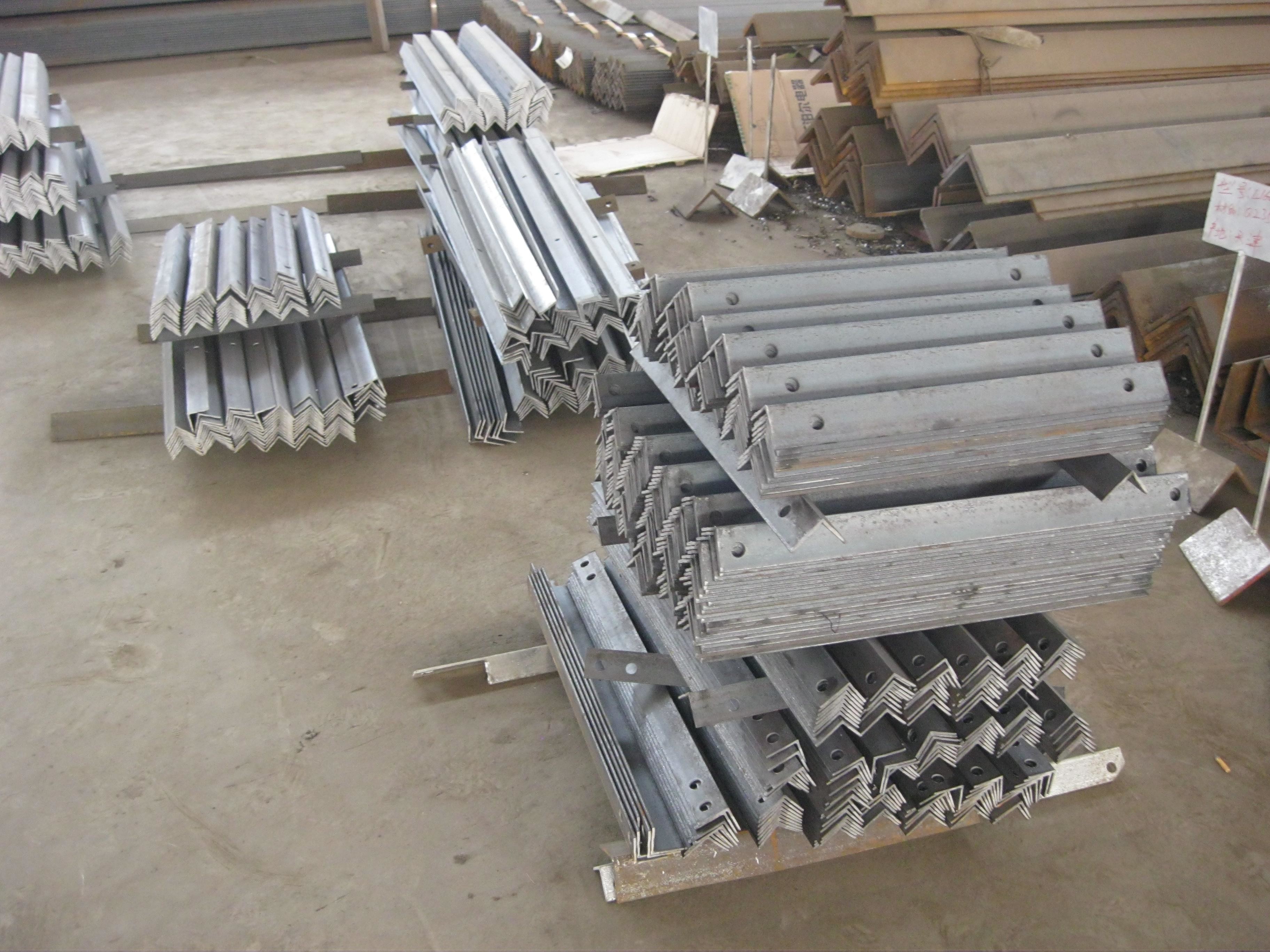 Low Noise High Efficiency CNC Angle Punching Machine Line Stable Workpiece Precision