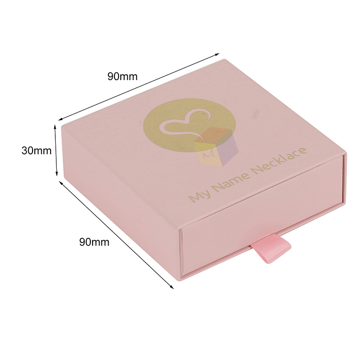 Recyclable Jewelry Packaging Box Earrings And Necklaces Cardboard Jewelry Gift Boxes