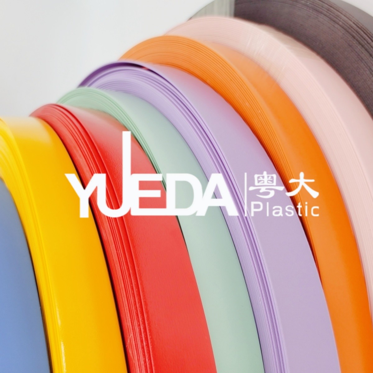 Orange Plastic Edge Banding Tape PVC / ABS Edgebanding Dust Prevention