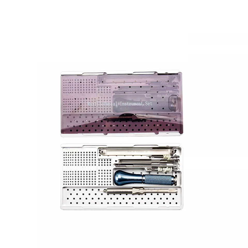 Orthopedic Surgical Mini Maxillofacial Plate Instrument Set