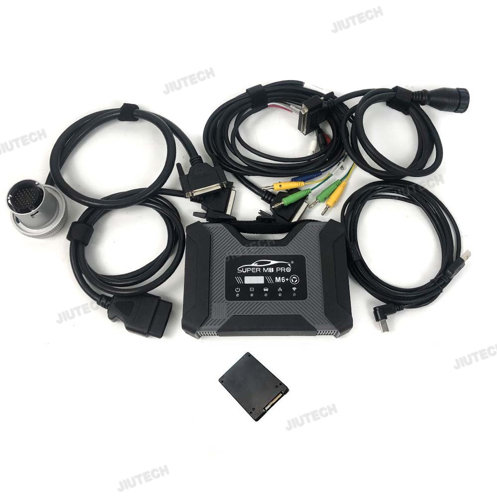 CF C2 Laptop With SUPER MB PRO M6+ Wireless Star Diagnosis PK For Benz C4/C5/C6 Multiplexer Car Truck Diagnostic Tool