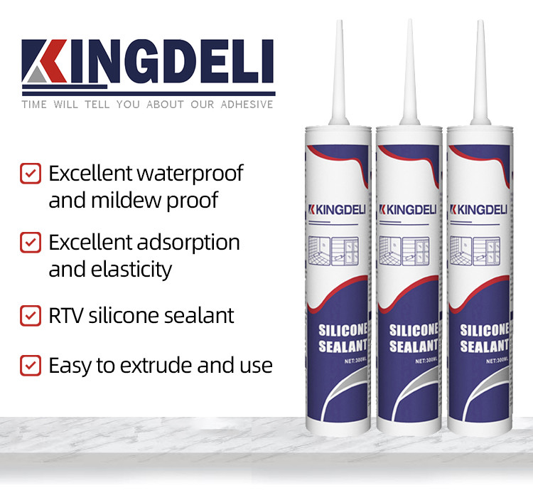 Anti Mildew GP Water Resistant Silicone Sealant Caulking Glue Mildew Resistance