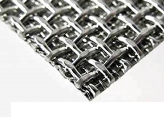Rectangle Width 1000mm Wire Mesh Water Filter , 20 Micron Stainless Steel Mesh